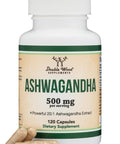 DOUBLE WOOD Ashwagandha - 120 500 mg capsul