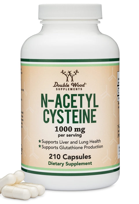 DOUBLE WOOD NAcetyl Cysteine NAC 210 500 mg capsul