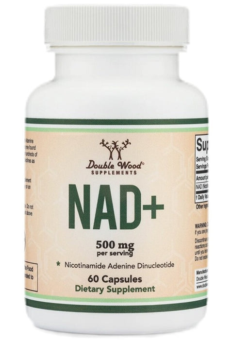 DOUBLE WOOD NAD Koenzim Q10 60 250 mg capsules