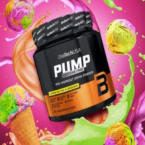 BIOTECH USA Pump Preworkout Caffeine Stim Free 330 g
