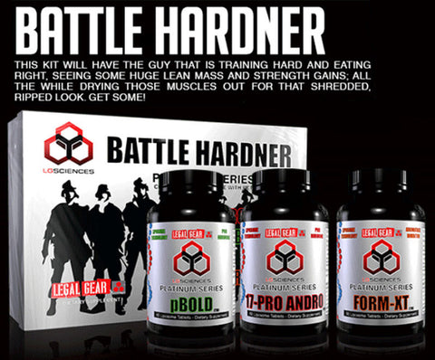 LG SCİENCES Battle Hardener Kit(Bold+Andro+FormKit Resveratrol) 60+60+90 TABLET 3 KUTU SET