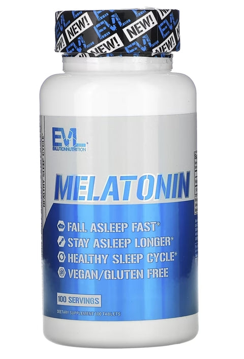 EVLution Nutrition Melatonin 100 Tablets