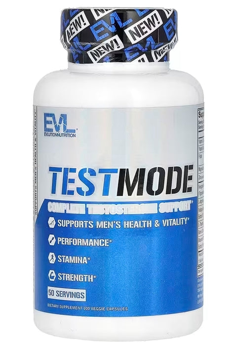 EVLution Nutrition TestMode Booster Fenugreek Boron Fadogia Agrestis