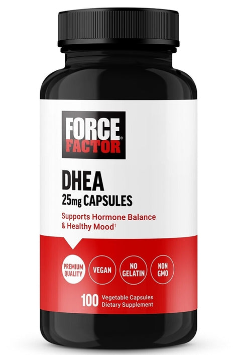 Force Factor Dhea 25 Mg 100 Vegetable