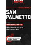 Force Factor Fundamentals Saw Palmetto 610 mg 60 Capsules