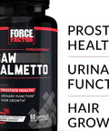 Force Factor Fundamentals Saw Palmetto 610 mg 60 Capsules