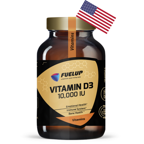 FuelUp Vitamin D3 10000 IU 120 softgels