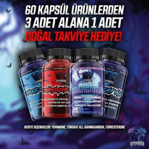 Grimlabs 3 + 1 Hediyeli Paket