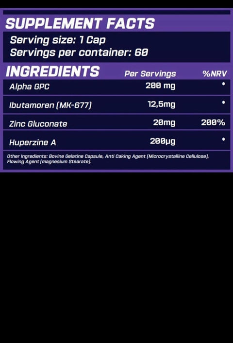 Grimlabs Mk677 60 Kapsül - 12,5 mg