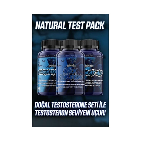 Grimlabs Testosteron Seti Turkesterone Fadogia Agrestis Tongat Ali