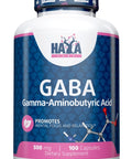 HAYA LABS Gaba 500 mg 100 Caps