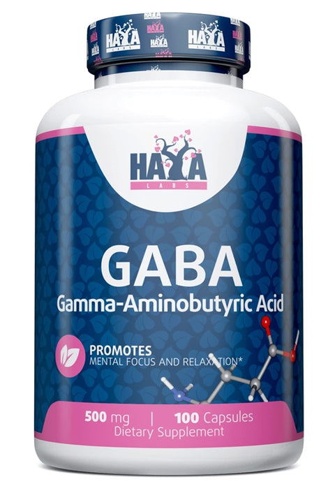 HAYA LABS Gaba 500 mg 100 Caps