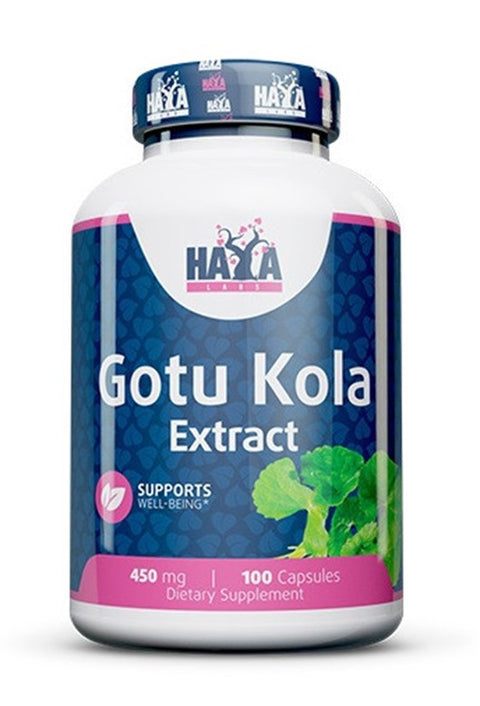 HAYA LABS Gotu Kola Extract / 100 Caps