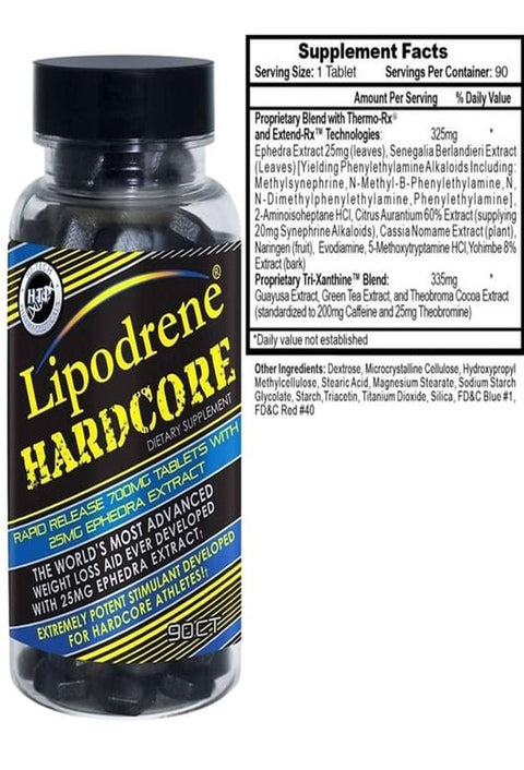 Hi-Tech Pharm Lipodrene Hardcore 90 Tablet