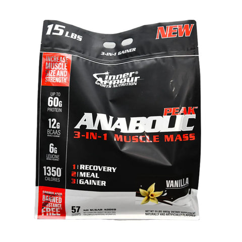 Inner Armour Anabolic Mass Anabolic Peak 3-in-1 Muscle Mass Gainer 7 kg - 57 SERVİS