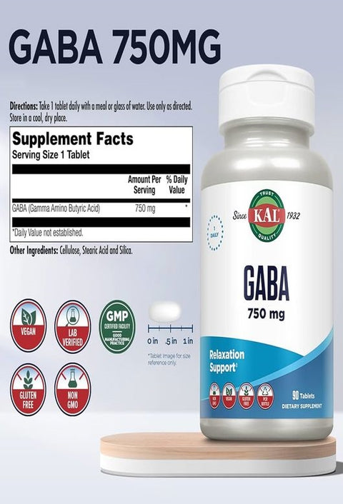 KAL GABA 750 MG 90 TABLET