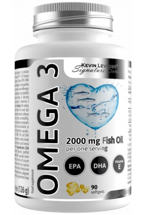 KEVIN LEVRONE Levrone Omega 3 / Fish Oil / 90 Softgels