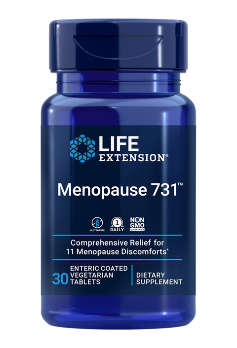 Life Extension Menopause Menapoz 73130 Enteric Coated Vegetarian Tab