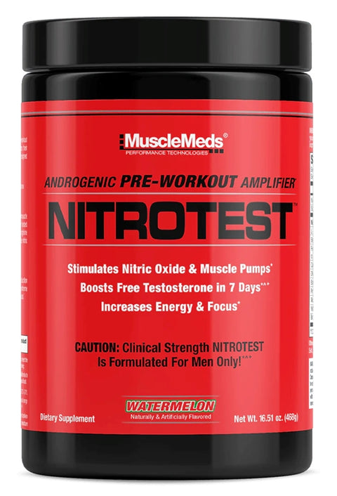 MuscleMeds Nitrotest Androgenic PreWorkout