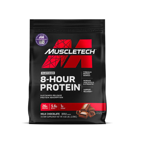 MuscleTech Platinum 8 Hour Whey + Casein + İsolate Protein 4.60 lb (2.09 kg)