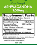 Nature’s Truth Ashwagandha Root 3000 mg 90 Quick Release Capsules