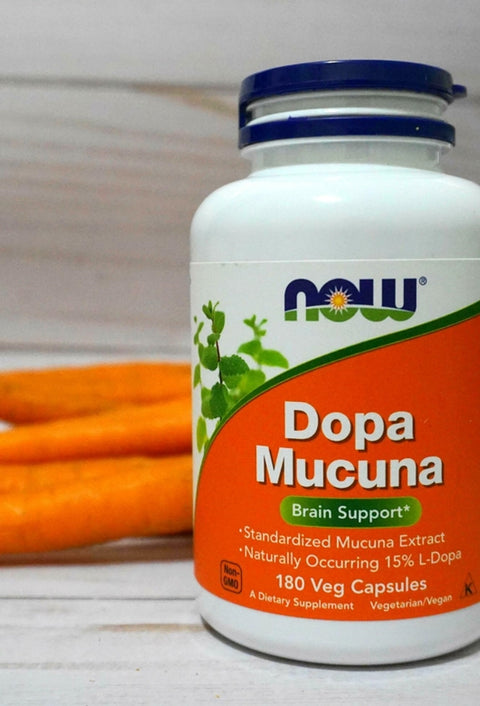 NOW Foods Dopa Mucuna 180 Veg Capsules