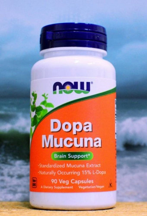 NOW Foods Dopa Mucuna 90 Plant-Based Capsules