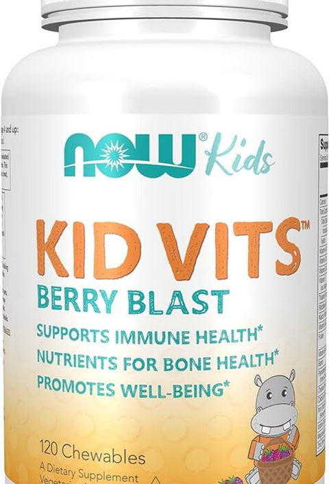 NOW Foods Kid Vits Berry Blast 120 Chewables