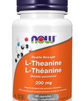 NOW Foods L Theanine Double Strength 200 mg 60 kapsül