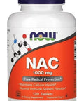 NOW Foods NAC 1000 mg 120 Kapsül