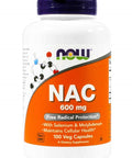 NOW Foods NAC 600 mg 100 Vegetarian Capsules