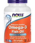 Now Foods Omega 3 Fish Oil 100 Softgels