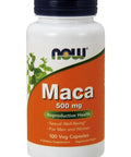 NOW Maca 500mg. / 100 Caps.