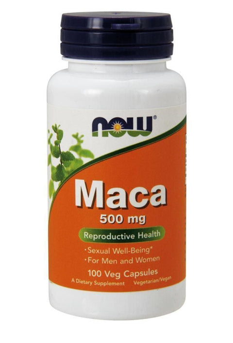 NOW Maca 500mg. / 100 Caps.