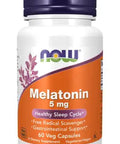 NOW MELATONİN 5 MG 60 CAPS