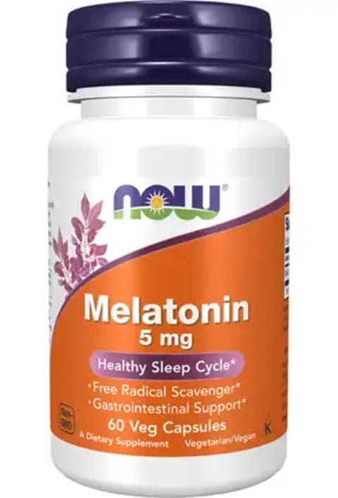 NOW MELATONİN 5 MG 60 CAPS