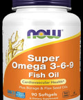 NOW Omega 3 3-6-9 90 Softgels