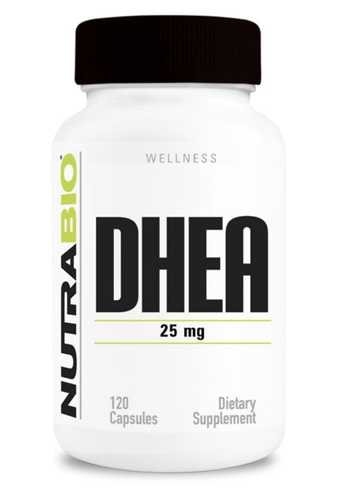 NutraBio DHEA 25 mg 120 Kapsül