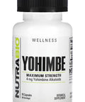 Nutrabio Labs Yohimbine 100 mg 90 Capsul