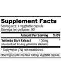 Nutrabio Labs Yohimbine 100 mg 90 Capsul