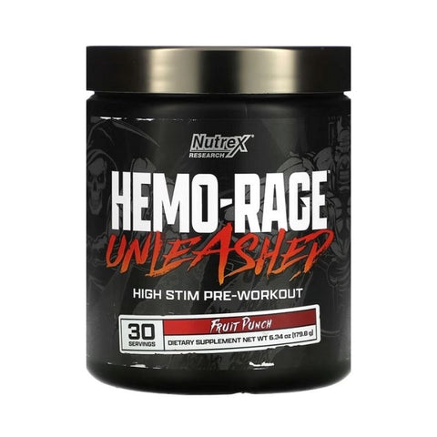 Nutrex Research Hemo Rage Unleashed High Stim PreWorkout