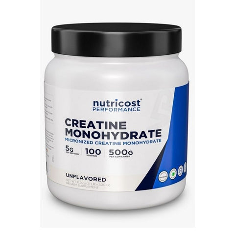 Nutricost Creatine Mikronize Monohydrate Powder 500 GRAM - USA MENŞEİ