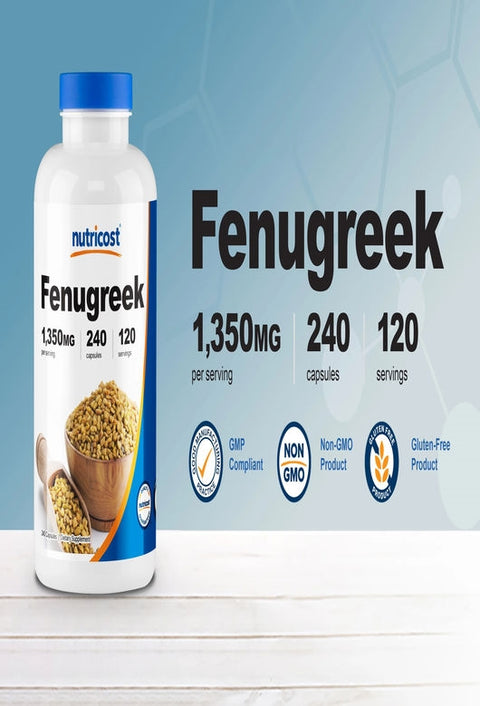 Nutricost Fenugreek antioksidan bağırsak sindirim düzenleyici 240