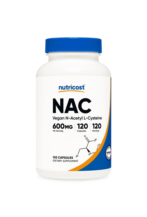 Nutricost N-Acetyl Cysteine NAC 600 MG 120 Capsul