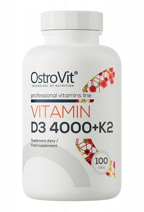 OstroVit Vitamin D3 4000 IU K2 100 tablet