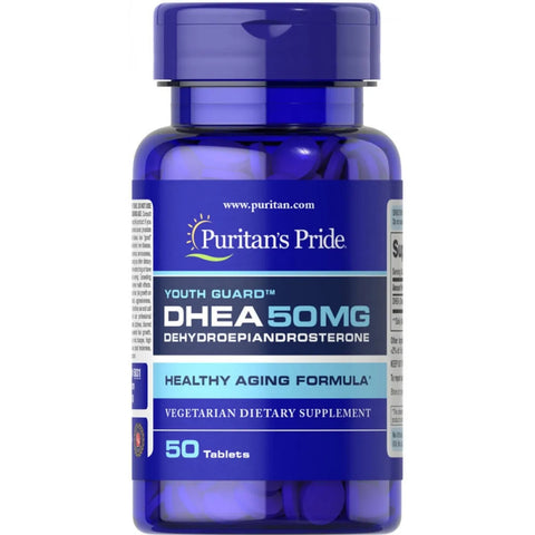 Puritans Pride DHEA 50 mg 50 Tablet - USA