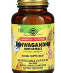 Solgar Ashwagandha Root Extract 60 Kapsül