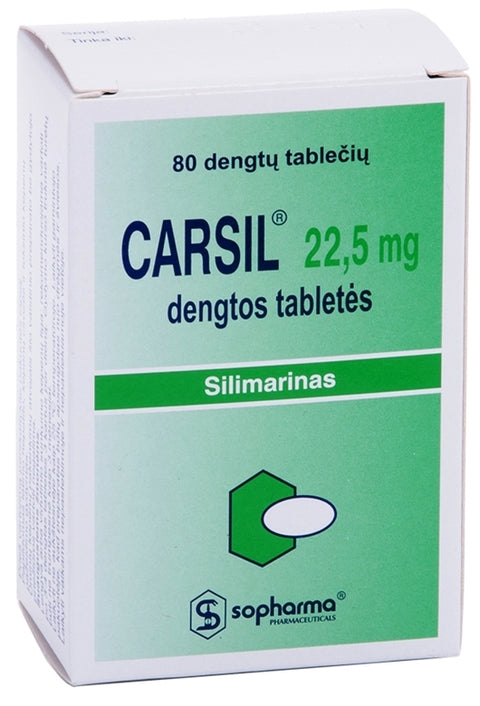 SOPHARMA CARSİL LİV52 80 TABLET (KARACİĞER DESTEĞİ)