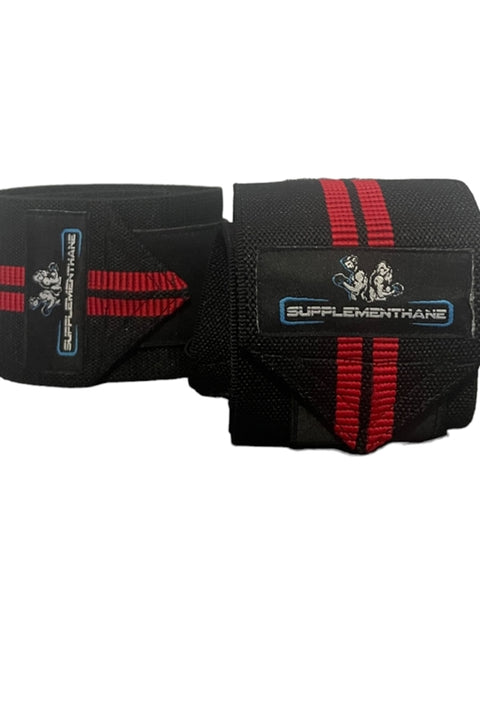 SupplementHane Logolu Fitness-Crossfit Ağırlık - Wrist Wraps Bileklik