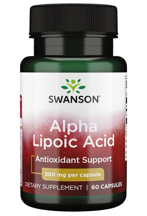 Swanson Alpha Lipoic Acid 300 mg 60 Capsul